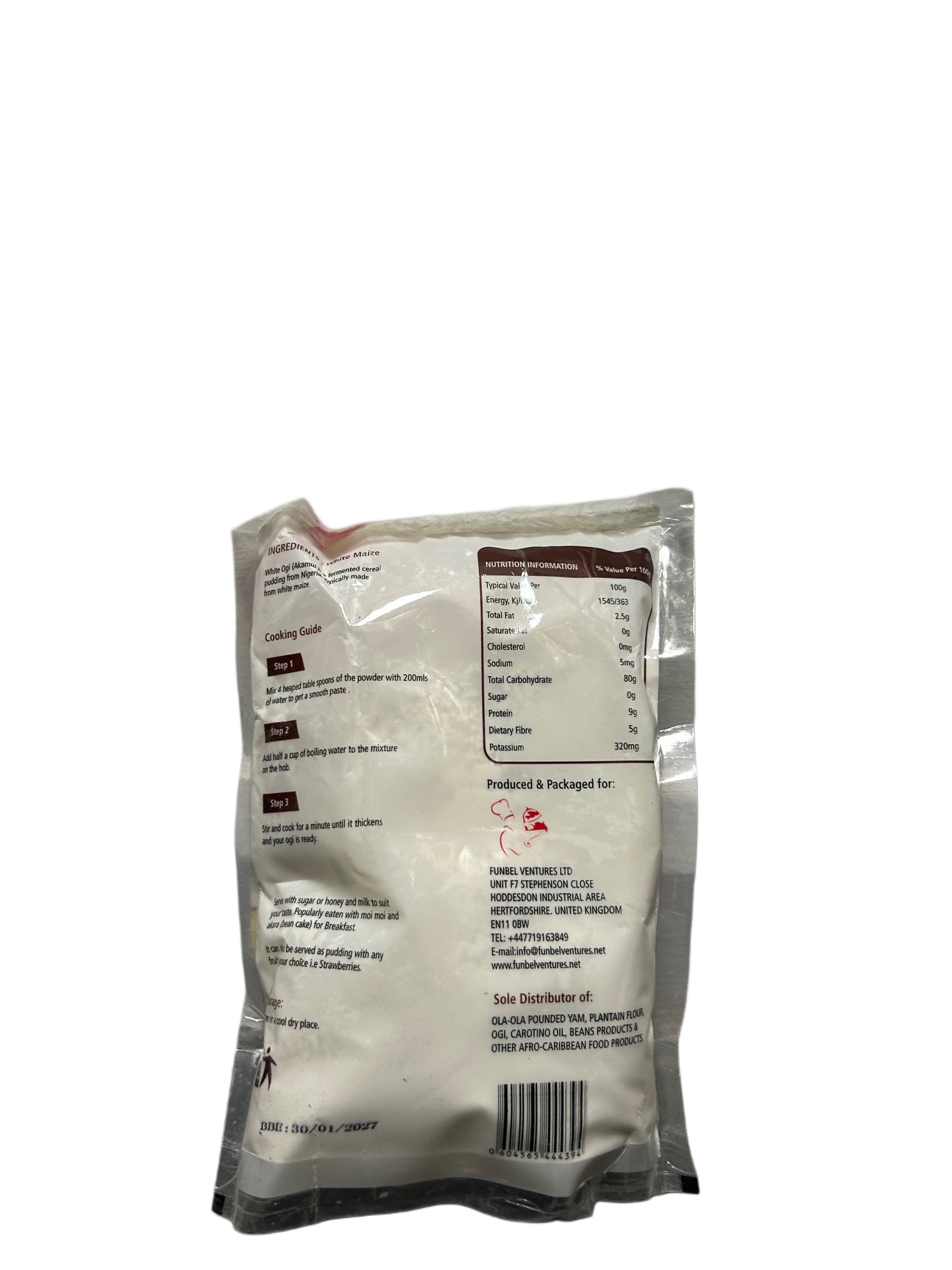 White pap 350g