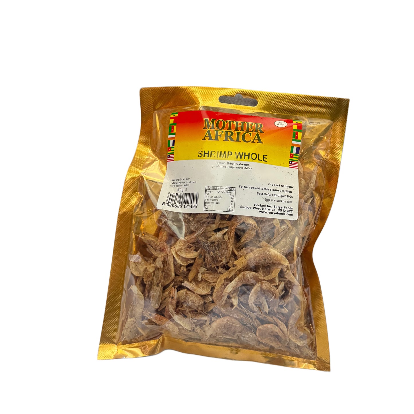 Shrimp Whole 50g