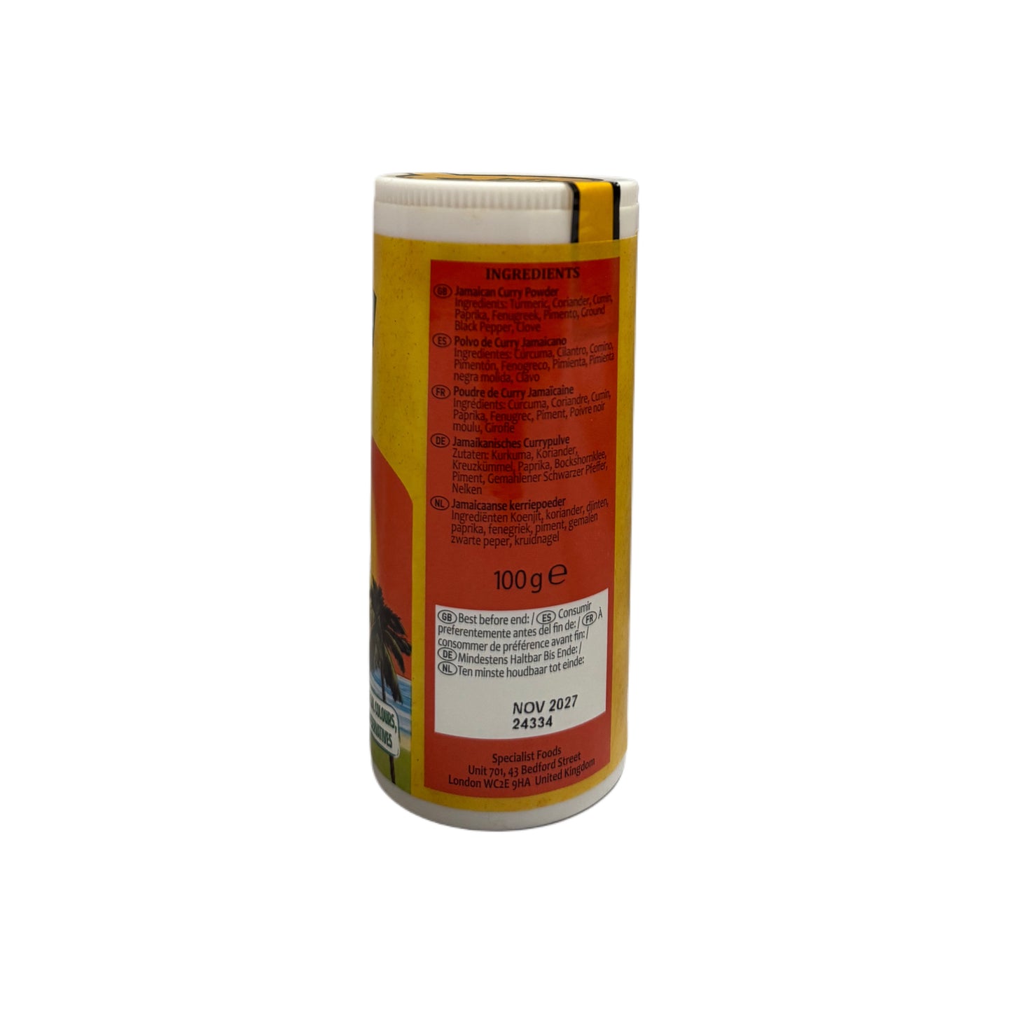Jamaican curry powder