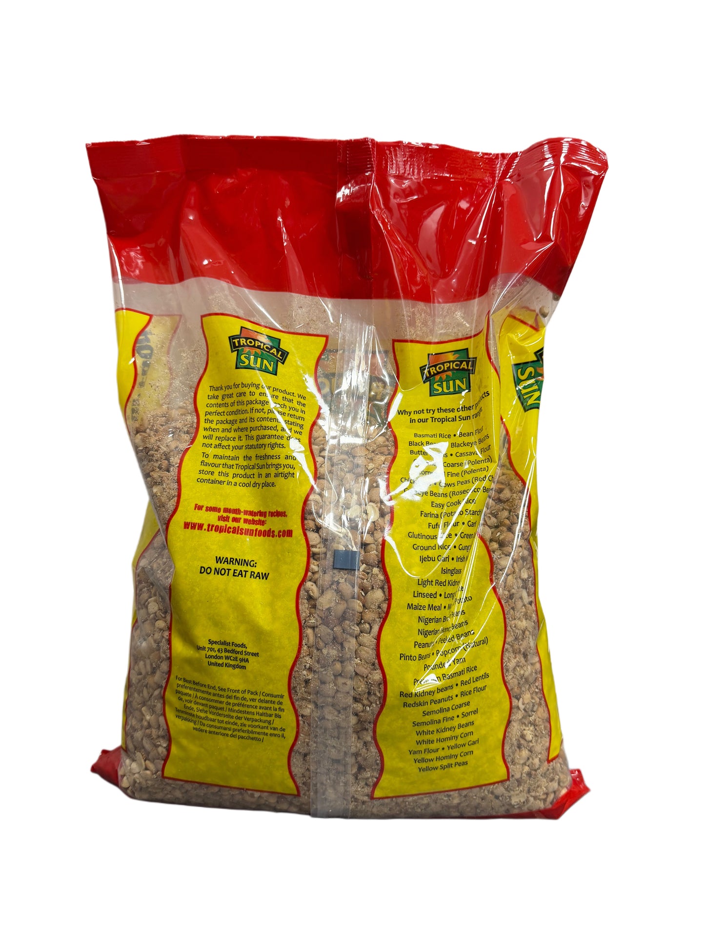 Tropical sun Honey Beans 5KG