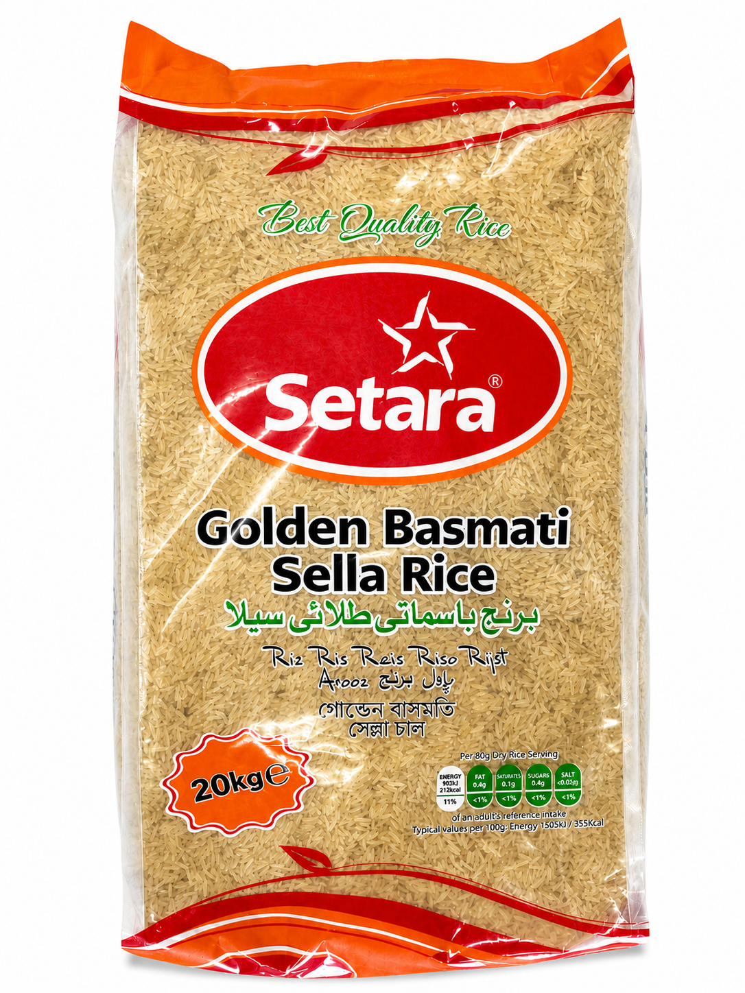 setera golden sella basmati rice 20kg