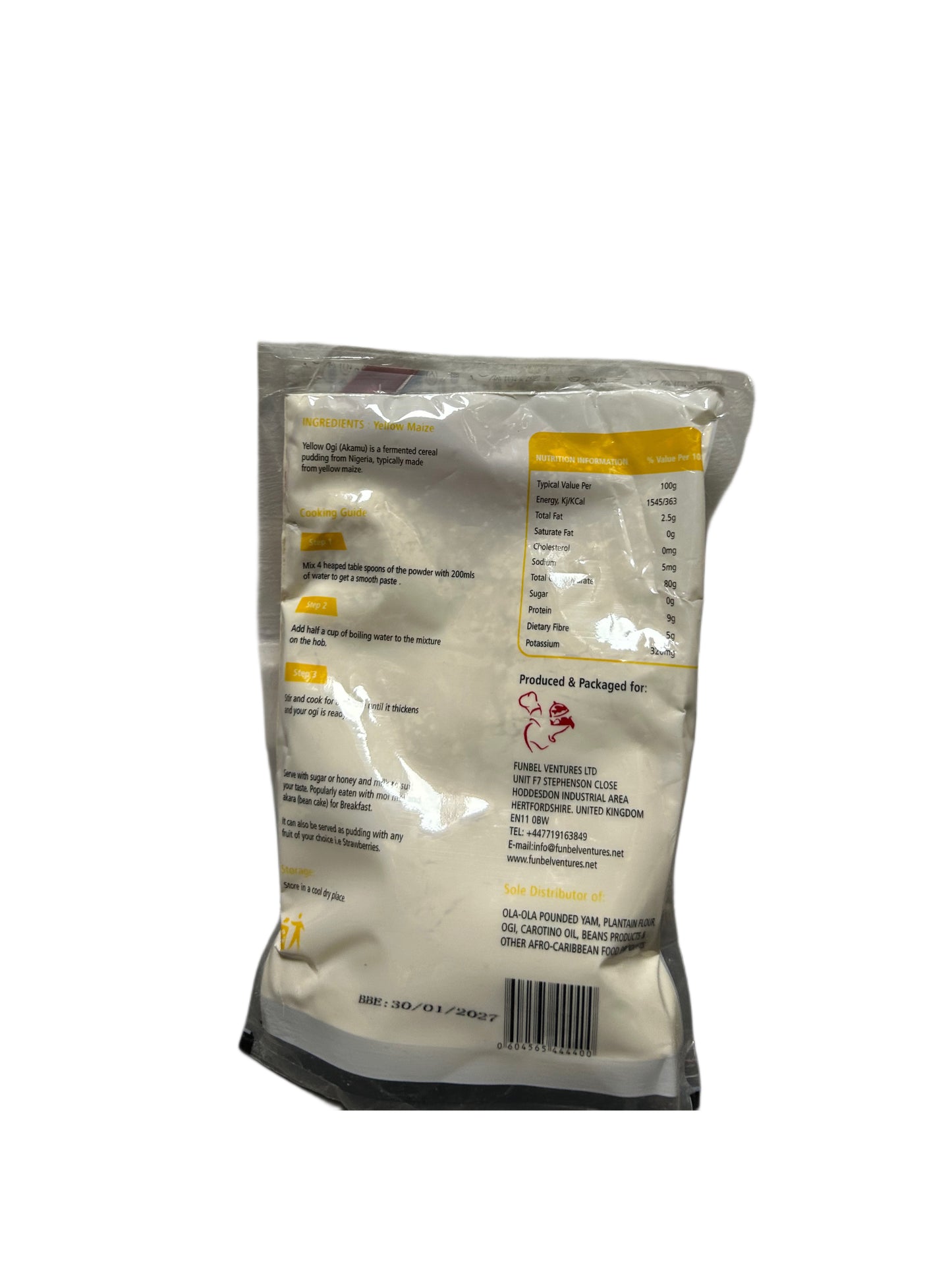 Yellow pap