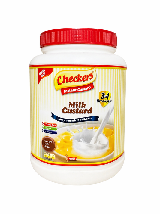 Checkers milk custard 3 in 1 1.5kg