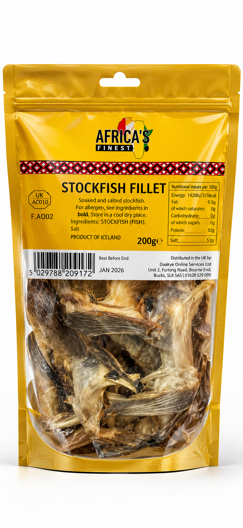 Stockfish fillet 2009