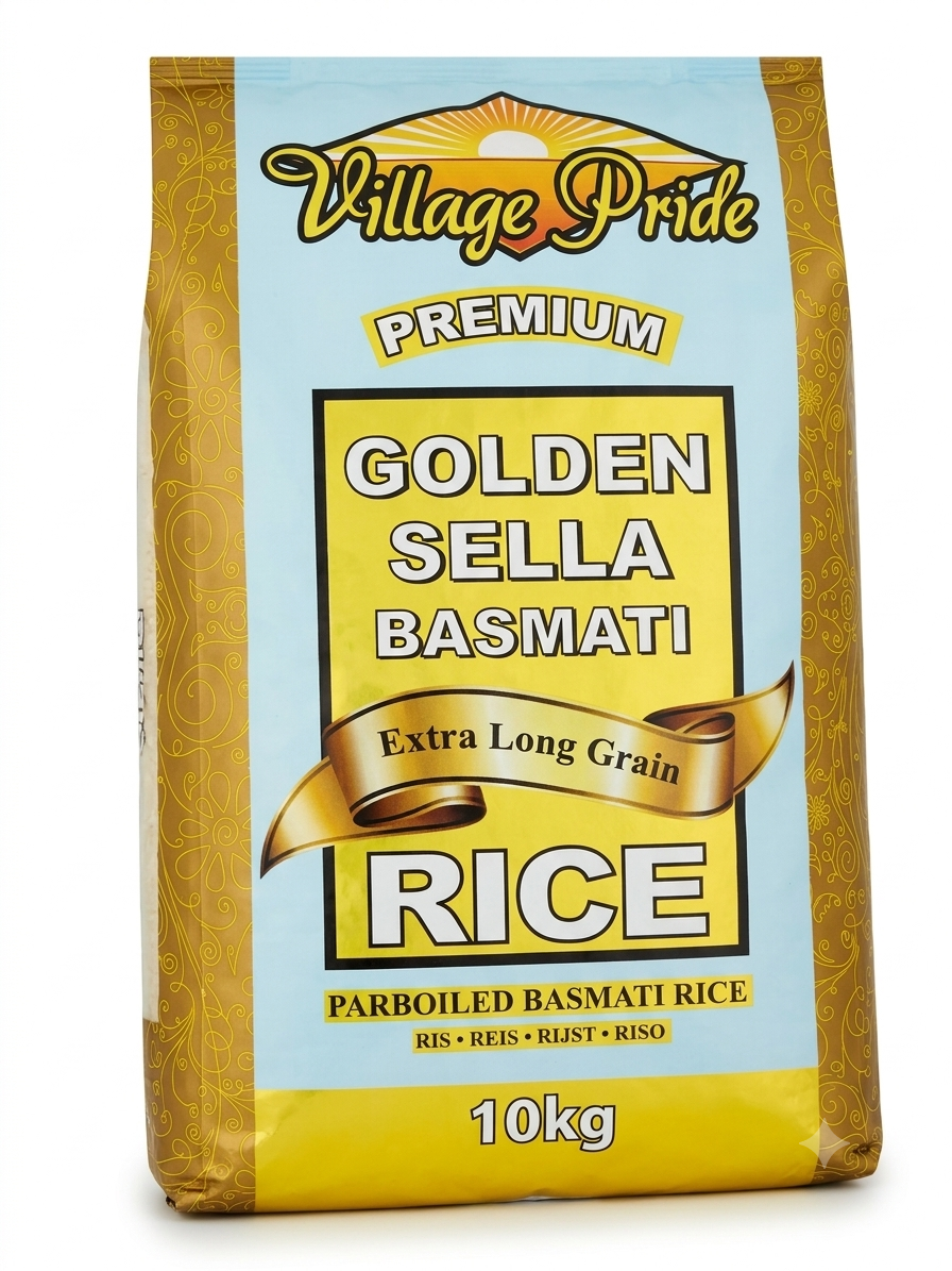 village pride Golden sella basmati rice 10kg